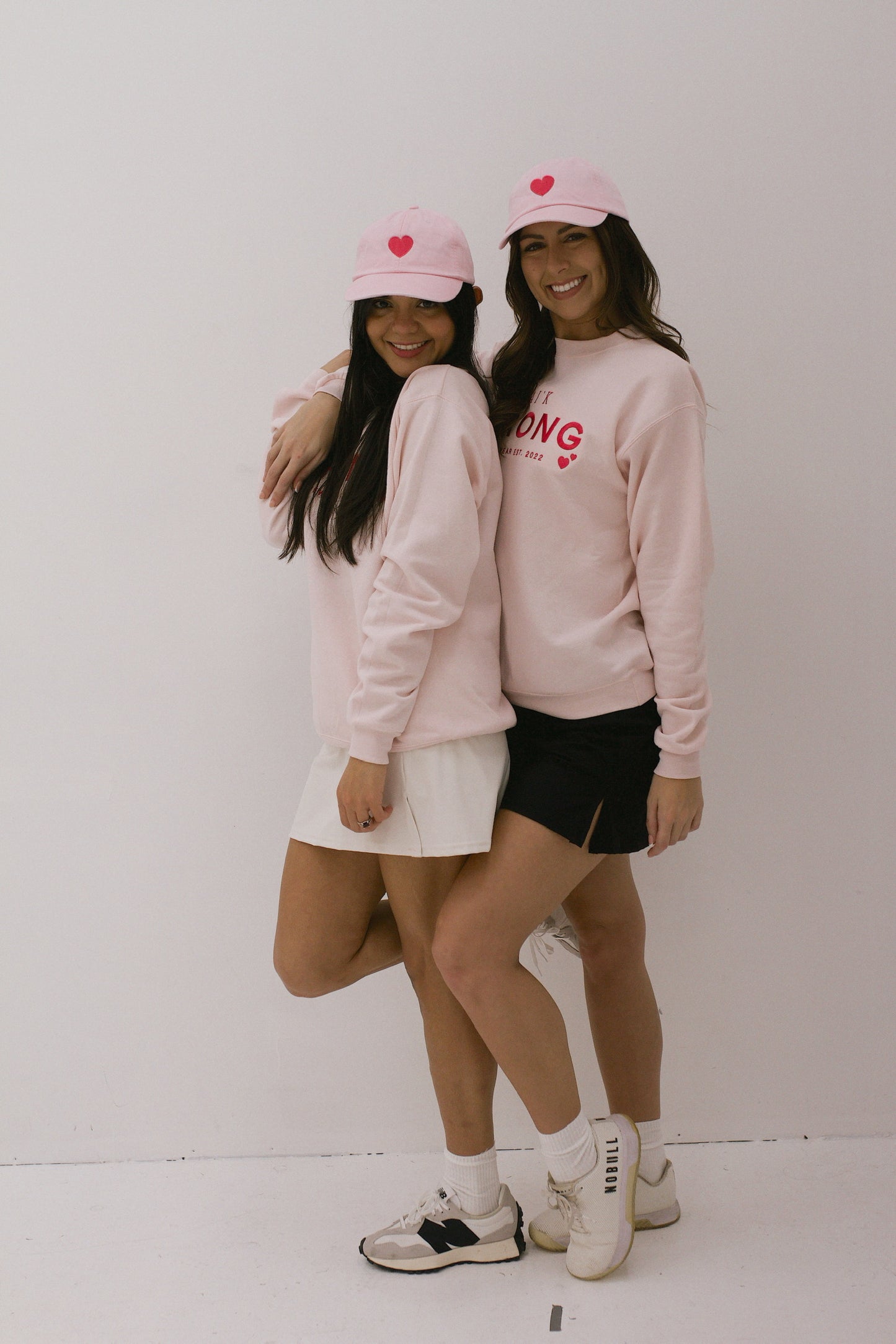 PINK STRONG CREW NECK